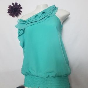 Charlotte Russe Teal Top